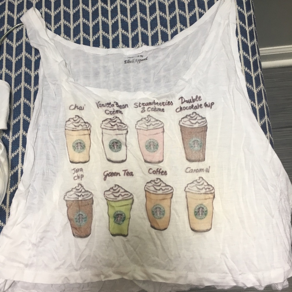 Starbucks graphic tank
